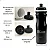 Garrafa Caramanhola Squeeze 600 Ml Isotérmica Corrida Bike Preto - Imagem 3