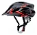 Capacete Tsw Mtb Raptor 2 Cor Preto/vermelho - Imagem 1