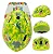Capacete Infantil Absolute Kids Shake Dino Cor Verde Tam M - Imagem 3