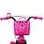Bicicleta Aro 16 Cairu Fadinha Preto/Pink - Imagem 4
