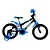 Bicicleta 16 Mtb Masc Racer Kids Pto/Azul - Imagem 1