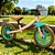 Bicicleta Aro 12 Sem Pedal Balance Bike Love - Nathor Rosa/verde - Imagem 3