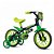 Bicicleta Nathor Infantil Aro 12 Verde/Preto Black12 - Imagem 1