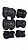 Kit Protecao Infantil Pto (6pcs) - Imagem 1