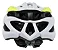 Capacete Ciclismo Absolute Wild Tam G Branco Neon LED Viseira Removível - Imagem 2