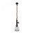 PENDENTE INRIOLO Metal/Corda PRETO - Imagem 1