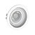 SPOT EMBUTIDO P/ 1x MR16 Dicroica REDONDO RECUADO De ABS Branco 100X35MM - Save Energy - Imagem 1