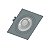 SPOT EMBUTIDO P/ 1x MR16 Dicroica Quadrado Face Plana De ABS Turquoise 100X100X35MM - Save Energy - Imagem 1