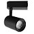 Spot LED de Trilho 7W Preto Bivolt Branco Quente 3000K - Delis - Imagem 1