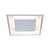 Luminária Plafon Rebatedor de Embutir ECLIPSE Quadrado 38X38 3X E-27 BRANCO TEXTURIZADO - Itamonte - Imagem 1