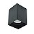 Spot Sobrepor P/ 1x Par20 Quadrado Preto Loch - Nordecor - Imagem 1