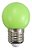 LAMPADA LED BOLINHA BULBO 1W VERDE - Imagem 1