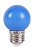 LAMPADA  LED BOLINHA BULBO 1W AZUL - Imagem 1