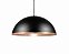 PENDENTE ATENAS M LUXO 18 X 42 PRETOFOSCO/COBRE - Imagem 1