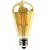 Lâmpada LED Filamento ST58 4W Ambar - Imagem 1