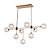Pendente Manhattan G9x9 Dourado/Preto - Startec - Imagem 1