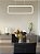 PENDENTE LED CASUAL RECTRO 26W 3000K BIVOLT 500X150MM BRANCO - Imagem 2