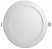 Painel Plafon Led de Embutir 12W Redondo 17cm Branco Quente - Maxtel - Imagem 1