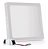 Plafon Led de Sobrepor 18w Quadrado 22x22 Branco Frio 6000K - Vluz - Imagem 1