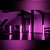 Lâmpada LED Tubular 18W 120cm Bivolt Rosa (2 lados) - Imagem 2