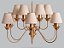 LUSTRE BELGA 12 BRAÇOS/GOLD - Imagem 1