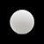 VIDRO ESFERA D-25CM BRANCO FOSCO - Imagem 1