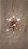 PENDENTE DE METAL COM CRISTAL DOURADO DIAMETRO 60CM BOCAL E14*12 CABO 2M - Imagem 1