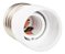 ADAPTADOR DE BASE E14 PARA E27 - Imagem 1