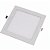 Painel Plafon LED de Embutir 18W Quadrado 22x22 Natural 4000K - Luz Sollar - Imagem 1