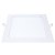 Painel Plafon LED de Embutir 18W Quadrado 22x22 Natural 4000K - Luz Sollar - Imagem 2