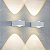 ARANDELA LED FOLUI IP65 2*3W 30º 3000K BR. - Imagem 2