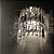 ARANDELA RAIADA 20CM X 24CM 02 LAMP. G9 - PLACAS 22MM (ARTEMIS) - Imagem 1