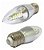 Lâmpada LED Vela 4W Bivolt E27 Prata S/ Bico Branco Frio BLVC-4C-E27 - Imagem 1