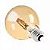 LAMPADA FILAMENTO DE LED GLOBO G125 4W AMBAR 2200K BIVOLT - Imagem 1