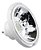 Lâmpada LED AR111  36º 12W Gu10 Bivolt Branco Quente 2700K - Galaxy - Imagem 2