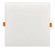Plafon Led de Embutir 24w Quadrado 17x17 Sem Borda 1920lm Natural 4000K - Gaya - Imagem 4