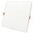 Plafon Led de Embutir 24w Quadrado 17x17 Sem Borda 1920lm Natural 4000K - Gaya - Imagem 3