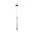 PENDENTE GOTA COM BRILHO DOURADO 7W 3500K GOTA D45*H300MM ALTURA 2M CD2020005/1 - Imagem 2