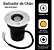 Balizador LED de Solo 1w Bivolt Branco Quente 3000K - Cbc - Imagem 3
