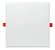Painel Plafon LED de Embutir 36w Quadrado 22x22 S/ borda Branco Frio - PSBQ-36-BF - Imagem 3