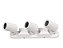 SPOT Sobrepor P/ 3x MR16 De ABS Branco - Delis - Imagem 1