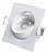 SPOT LED 5W Quadrado Bivolt Branco Quente 3000K - Galaxy - Imagem 1