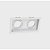 SPOT EMBUTIDO P/ 2x Par20 Retangular Recuado De ABS Branco - SE-330.2902 - Save Energy - Imagem 1