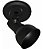 SPOT ALUMINIO 1XE-27 PRETO TEXTURIZADO - Itamonte - Imagem 1