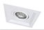 SPOT Embutido p/ 1X PAR30 Quadrado Recuado Micro Borda De Alumínio Branco 17,5x17,5  - Impacto - Imagem 1