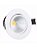 Spot LED 7W Quadrado Bivolt Branco Frio Cob 85X85mm - Syflar - Imagem 1