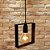 Pendente Aro Industrial Quadrado 561 E27 - Preto - Imagem 4