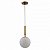 PENDENTE GLOBE SIT E27 DOURADO - Imagem 1