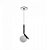 PENDENTE VERTEX 1 X G9 PRETO TEXTURIZADO - Imagem 1