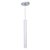 PENDENTE TUBOLARE WOOD MR-11 1XGU-10 BRANCO TEXTURIZADO - Imagem 1
